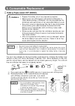 Preview for 31 page of Cosmos XA-4200IICH Instruction Manual