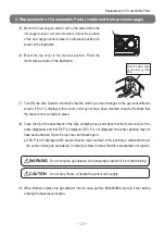 Preview for 25 page of Cosmos XP-3118 Instruction Manual