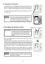 Предварительный просмотр 15 страницы Cosmos XP-702III-A(S) Instruction Manual