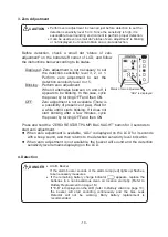 Предварительный просмотр 12 страницы Cosmos XP-704 III Instruction Manual