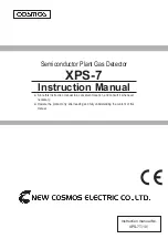 Preview for 1 page of Cosmos XPS-7 Instruction Manual