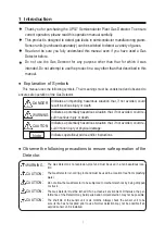 Preview for 3 page of Cosmos XPS-7 Instruction Manual