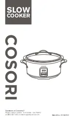 Предварительный просмотр 1 страницы Cosori C1106-SC Manual