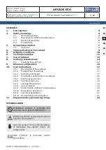 Preview for 46 page of Costan ARCADE ECO User Instructions