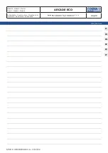 Предварительный просмотр 134 страницы Costan ARCADE ECO User Instructions