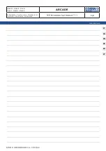 Предварительный просмотр 134 страницы Costan ARCADE User Instructions