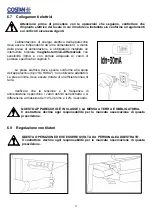 Предварительный просмотр 12 страницы Costan BELLINI 90 User Instructions