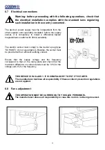 Предварительный просмотр 26 страницы Costan BELLINI 90 User Instructions