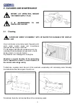 Предварительный просмотр 28 страницы Costan BELLINI 90 User Instructions