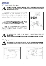 Preview for 39 page of Costan BELLINI 90 User Instructions