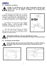 Предварительный просмотр 53 страницы Costan BELLINI 90 User Instructions