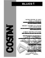Costan BLUES 4 User Instructions preview