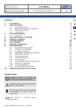 Preview for 42 page of Costan CAYMAN 2 User Instructions