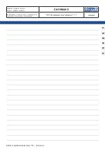 Предварительный просмотр 124 страницы Costan CAYMAN 2 User Instructions