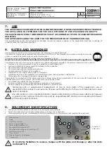 Предварительный просмотр 17 страницы Costan epta TANGO NEXT 125 NARROW User Instructions