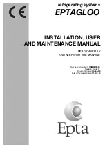 Preview for 1 page of Costan EPTAGLOO Installation, User And Maintenance Manual