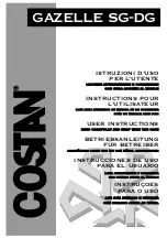 Preview for 1 page of Costan GAZELLE 2 L 20 User Instructions
