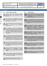 Preview for 48 page of Costan GRANVISTA INTEGRAL AIR User Instructions