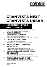 Costan GRANVISTA NEXT User Instructions preview