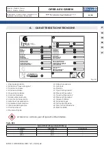 Preview for 10 page of Costan OPERA SV GREEN User Instructions