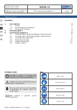 Preview for 2 page of Costan SAMBA 18 Cleaning Instruction