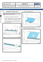 Preview for 8 page of Costan SAMBA 18 Cleaning Instruction