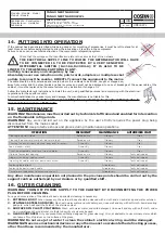 Preview for 19 page of Costan TANGO NEXT COMPACT User Instructions