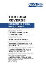 Costan TORTUGA REVERSE User Instructions предпросмотр