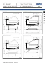 Предварительный просмотр 10 страницы Costan VELVET HOT TABLE User Instructions