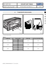 Preview for 12 page of Costan VELVET HOT TABLE User Instructions