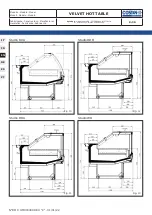 Предварительный просмотр 61 страницы Costan VELVET HOT TABLE User Instructions