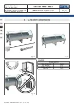 Предварительный просмотр 65 страницы Costan VELVET HOT TABLE User Instructions