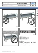 Предварительный просмотр 94 страницы Costan VELVET HOT TABLE User Instructions