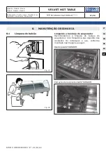 Предварительный просмотр 148 страницы Costan VELVET HOT TABLE User Instructions