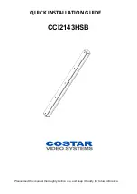 Preview for 1 page of Costar Video Systems CCI2143HSB Quick Installation Manual