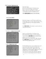 Preview for 41 page of Costar Video Systems CDC2040MI Instruction Manual