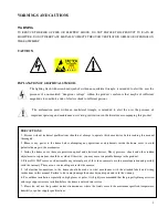 Preview for 3 page of Costar Video Systems CDC2500MI Instruction Manual