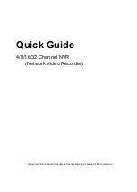 Costar Video Systems Central Point CR04CI00 Quick Manual preview