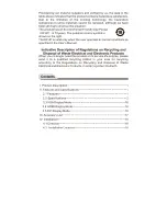 Preview for 5 page of Costar Video Systems CM55VW User Manual