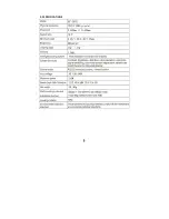 Preview for 8 page of Costar Video Systems CM55VW User Manual