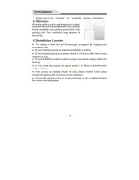 Preview for 14 page of Costar Video Systems CM55VW User Manual