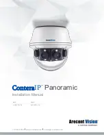 Предварительный просмотр 1 страницы Costar Arecont Vision AV08CPD-118 Installation Manual