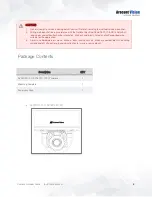 Preview for 5 page of Costar ARECONT VISION CONTERA Installation Manual