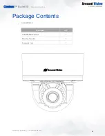 Preview for 6 page of Costar Arecont Vision ConteraIP AV5456PMIR-S Installation Manual