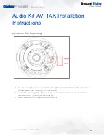 Preview for 27 page of Costar Arecont Vision ConteraIP AV5456PMIR-S Installation Manual