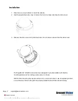 Preview for 7 page of Costar Arecont Vision MegaDome AV12ZMD-401 Installation Manual