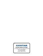 Preview for 20 page of Costar CCI2525R Installation Manual