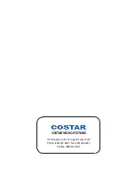 Preview for 22 page of Costar CRIS10 Operation Manual