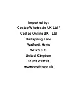 Предварительный просмотр 14 страницы Costco 1031581 Installation And User Instructions Manual