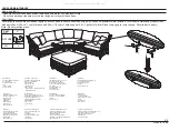 Предварительный просмотр 2 страницы Costco 1142647 Assembly / Care & Use Instructions